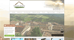 Desktop Screenshot of housesofitaly.com